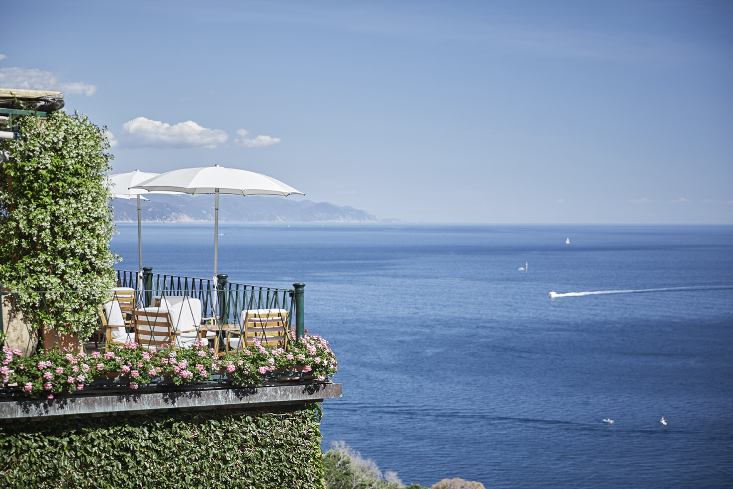 Sea view from the terrace