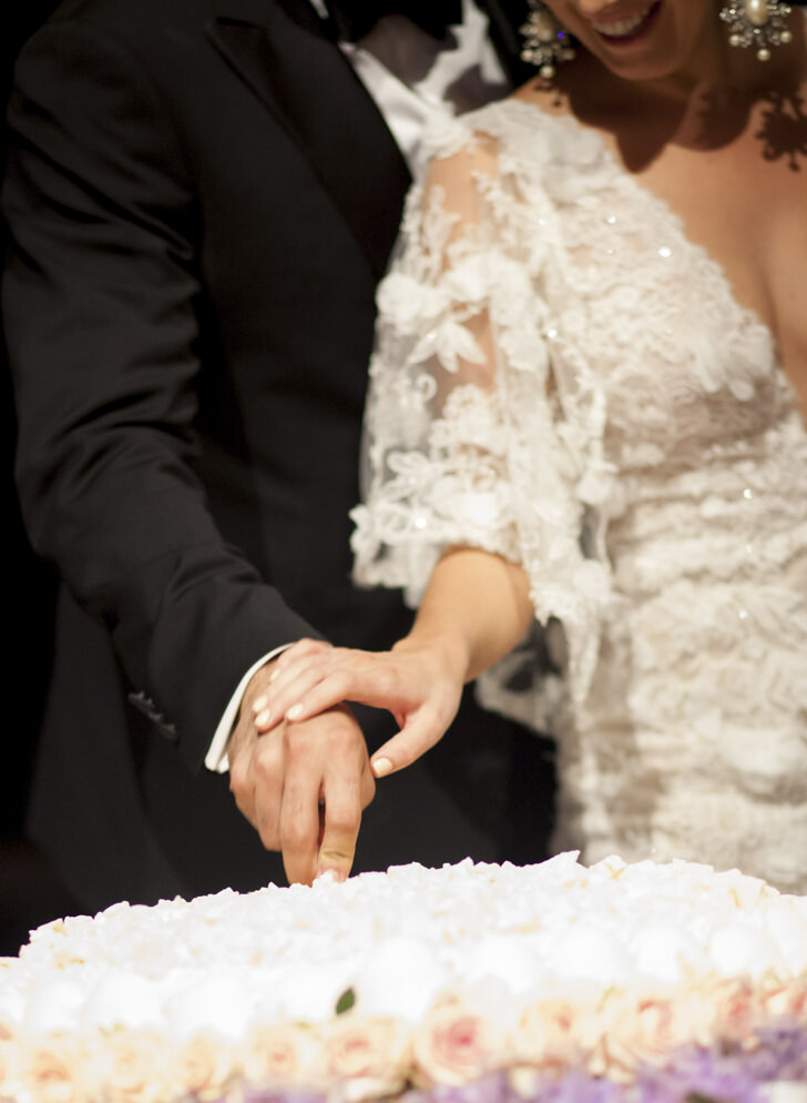 Cutting of the cake