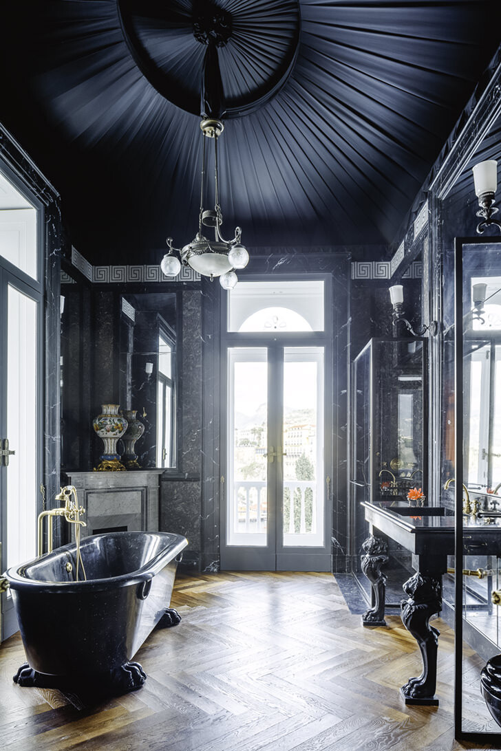 Marble bathroom