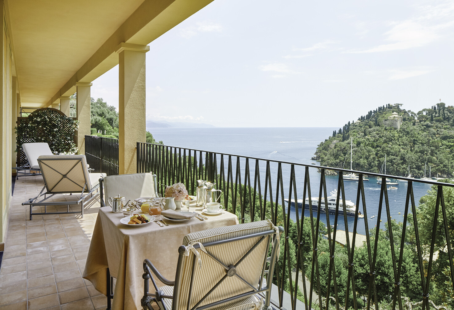 Terrace in the suite