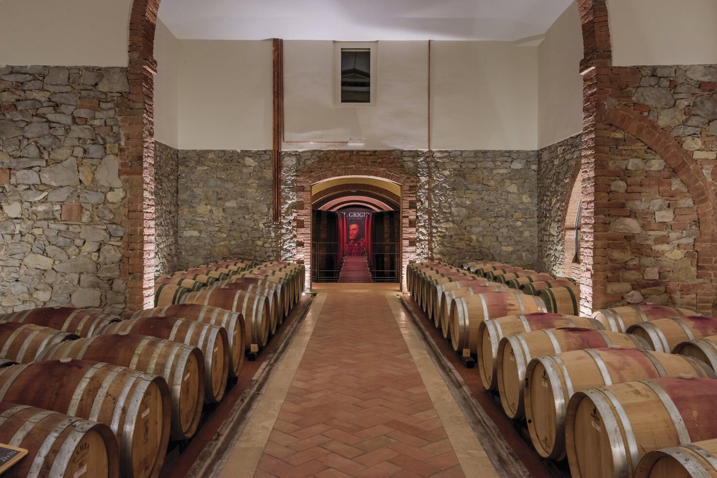 Wine barrels