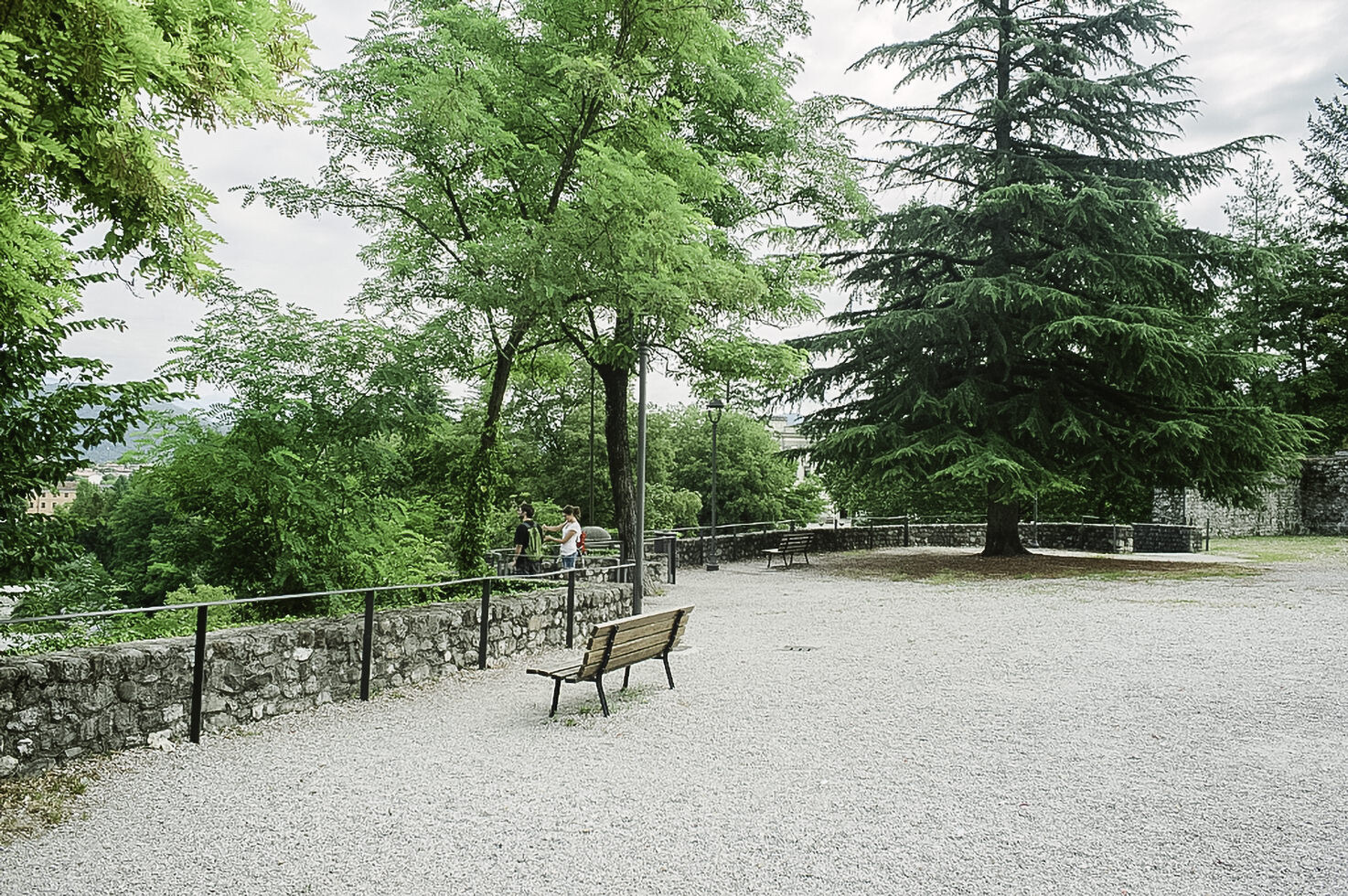 Belvedere Terrace overlooking Natisone River