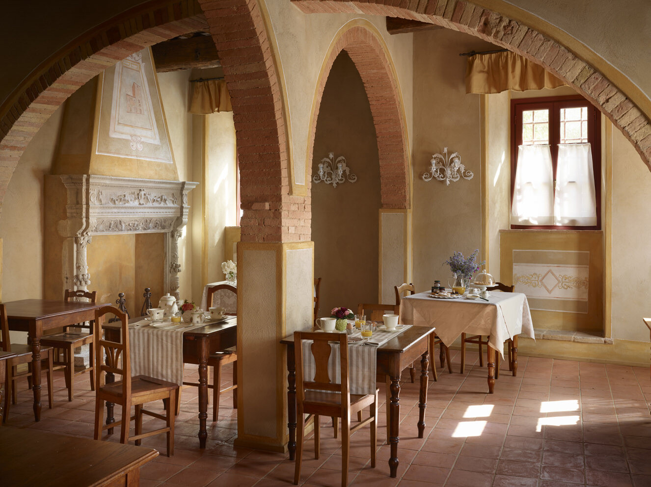 Interior of Borgo Petrognano