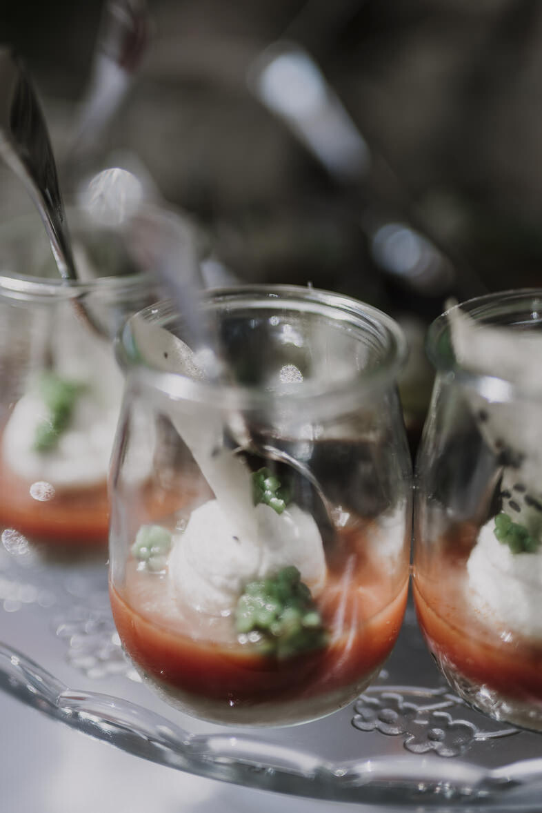 Appetizers for wedding cocktail
