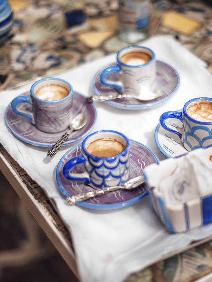 Italian espresso coffee