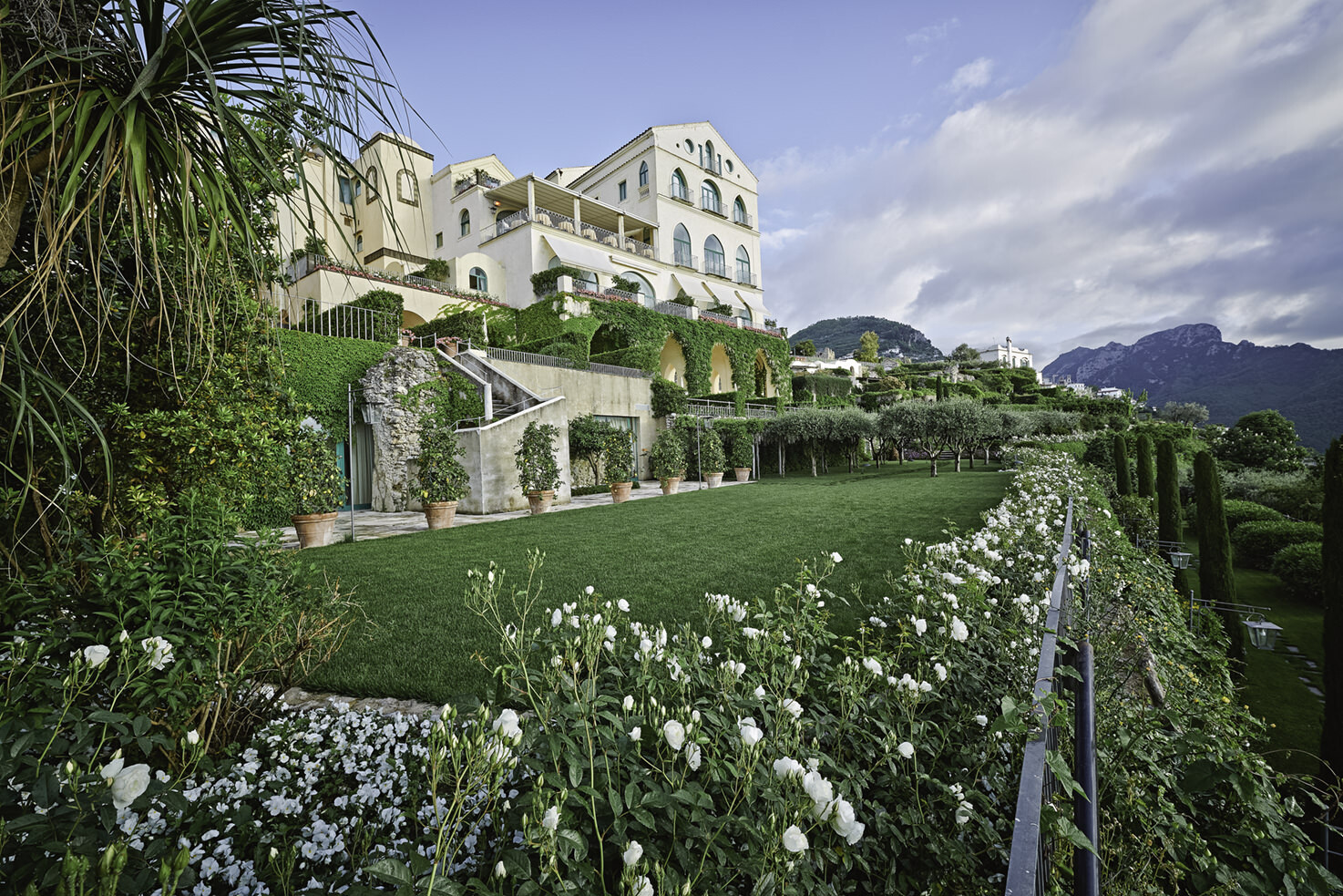 Façade of Belmond Hotel Caruso