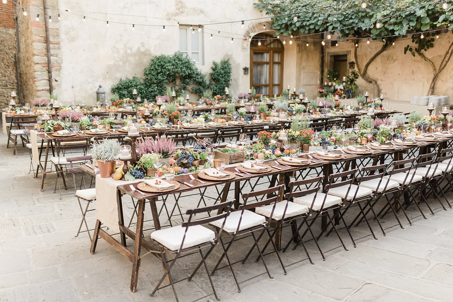Welcome dinner in Tuscany