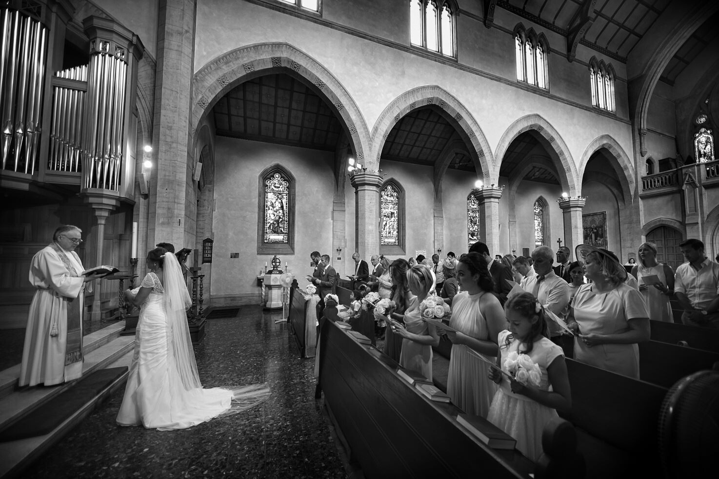 Protestant wedding in Florence