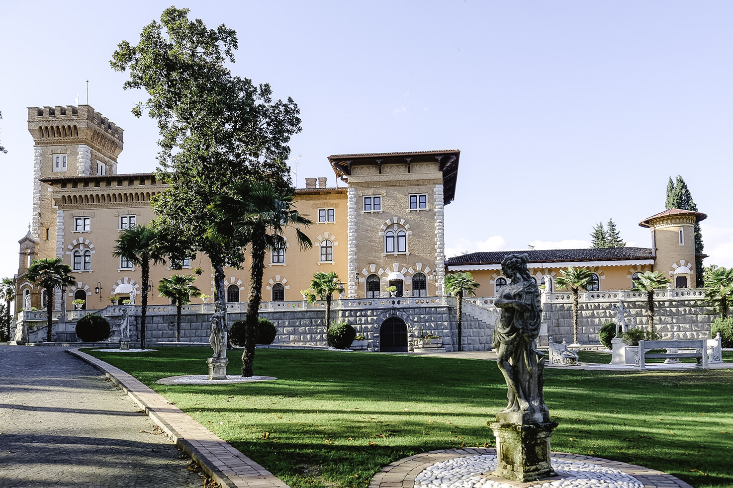 Exterior of Castello di Spessa
