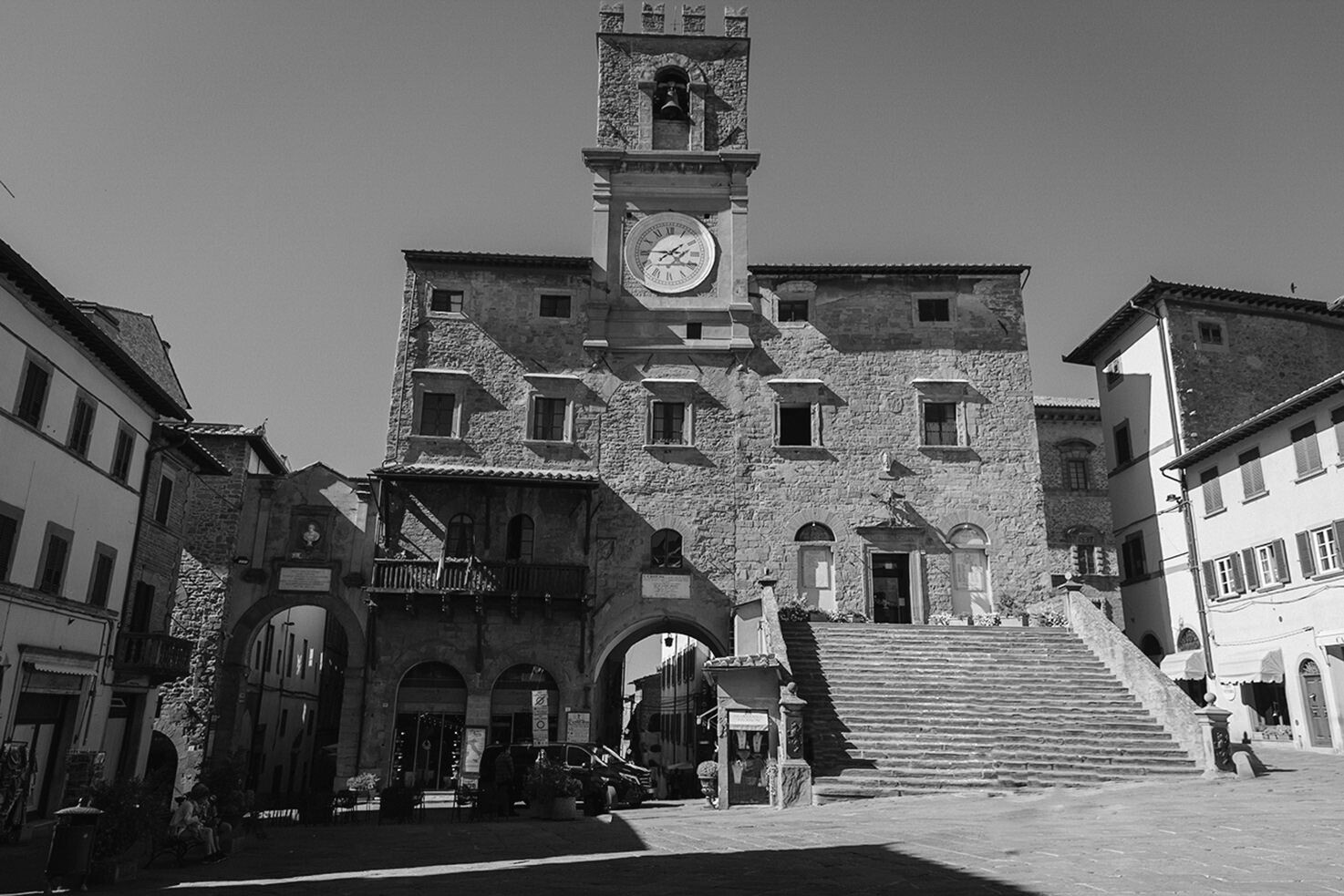 Medieval town of Cortona in Tuscany