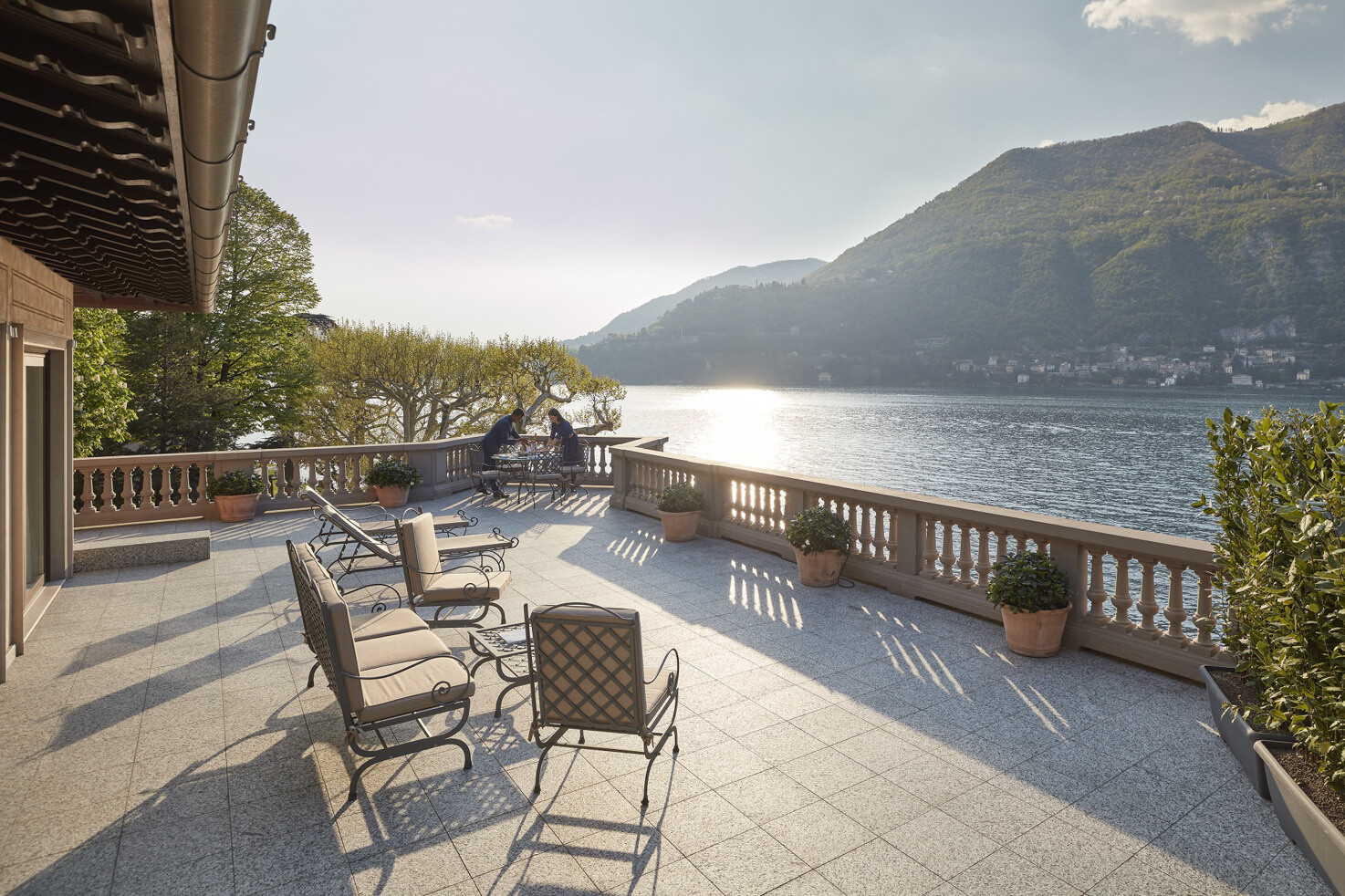 Mandarin Oriental panoramic terrace suite