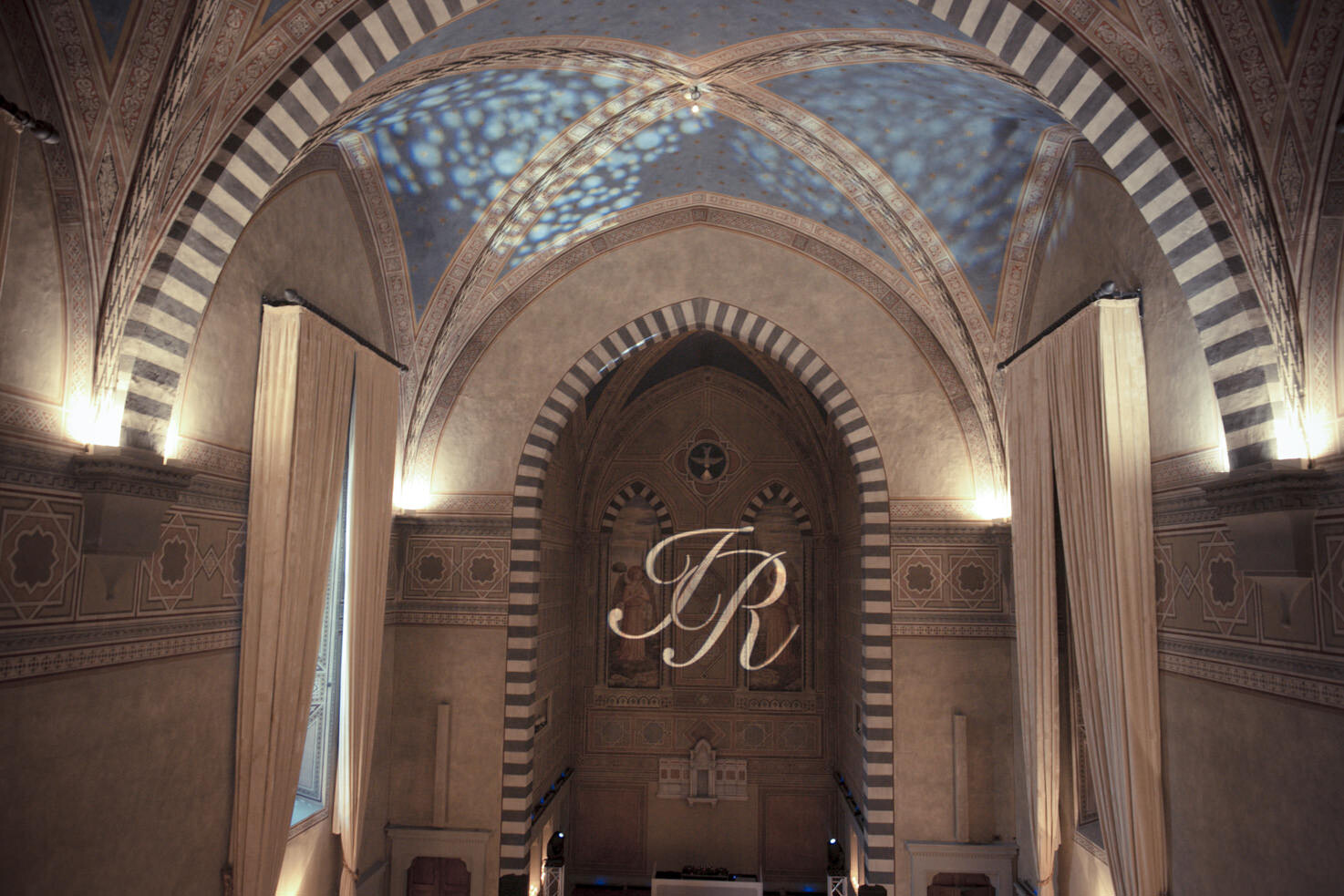 Lighting for wedding banquet at Four Seasons