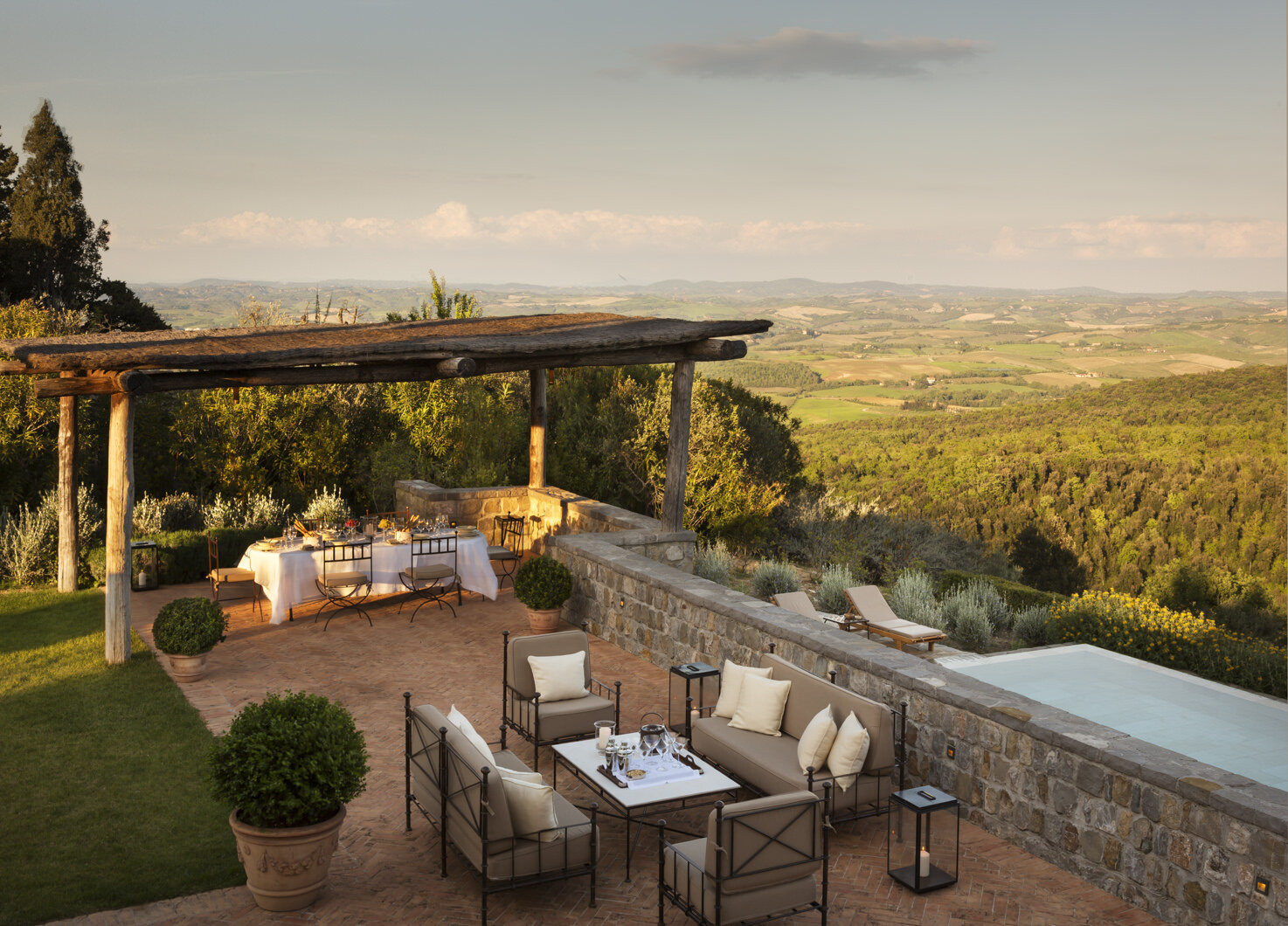 Outdoor terrace