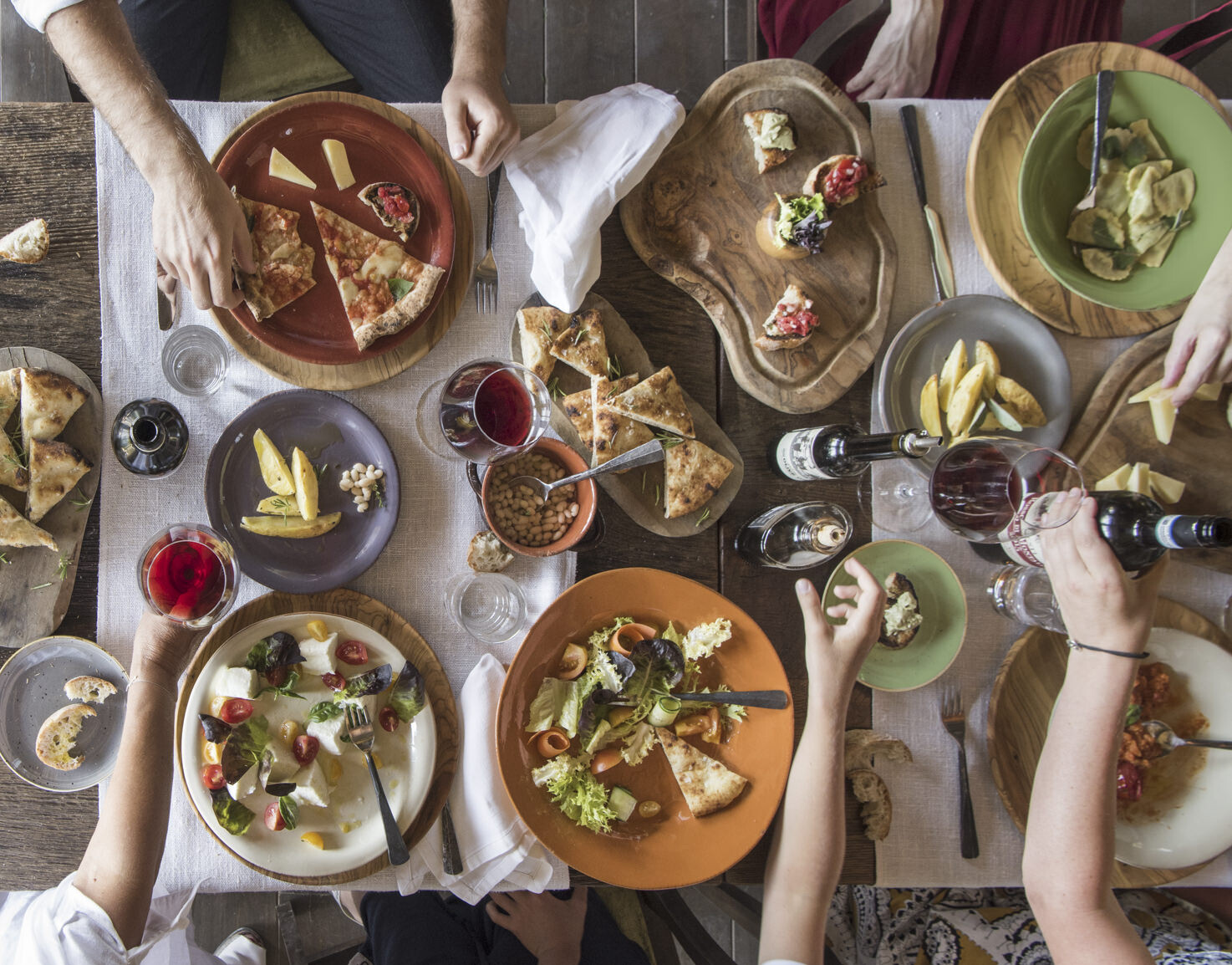 Lunch table