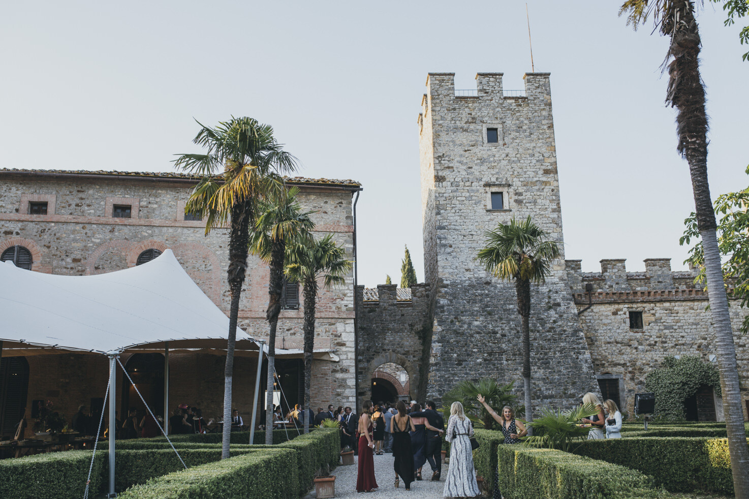 Ancient castle for weddings in Tuscany