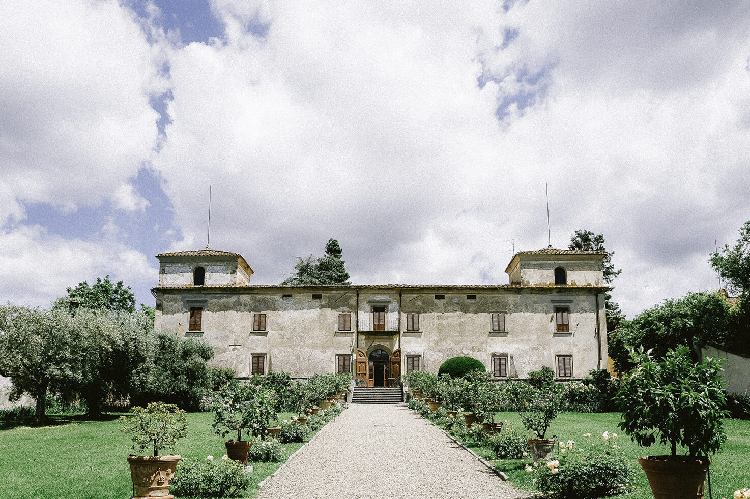 Villa Medicea di Lilliano near Florence