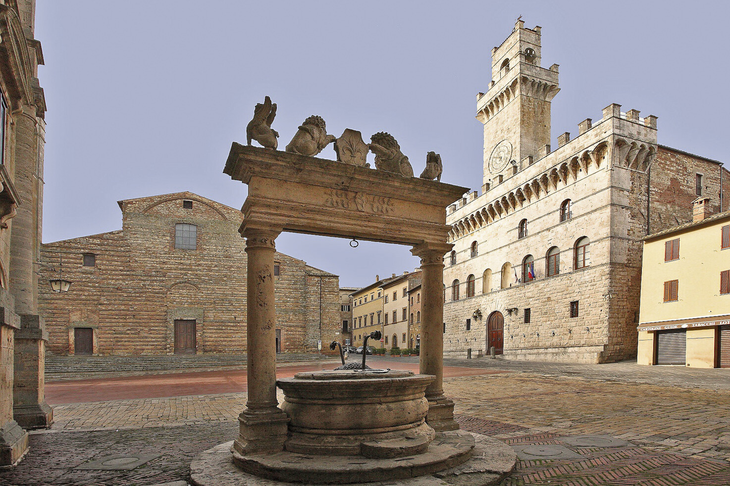 Medieval town of Montepulciano