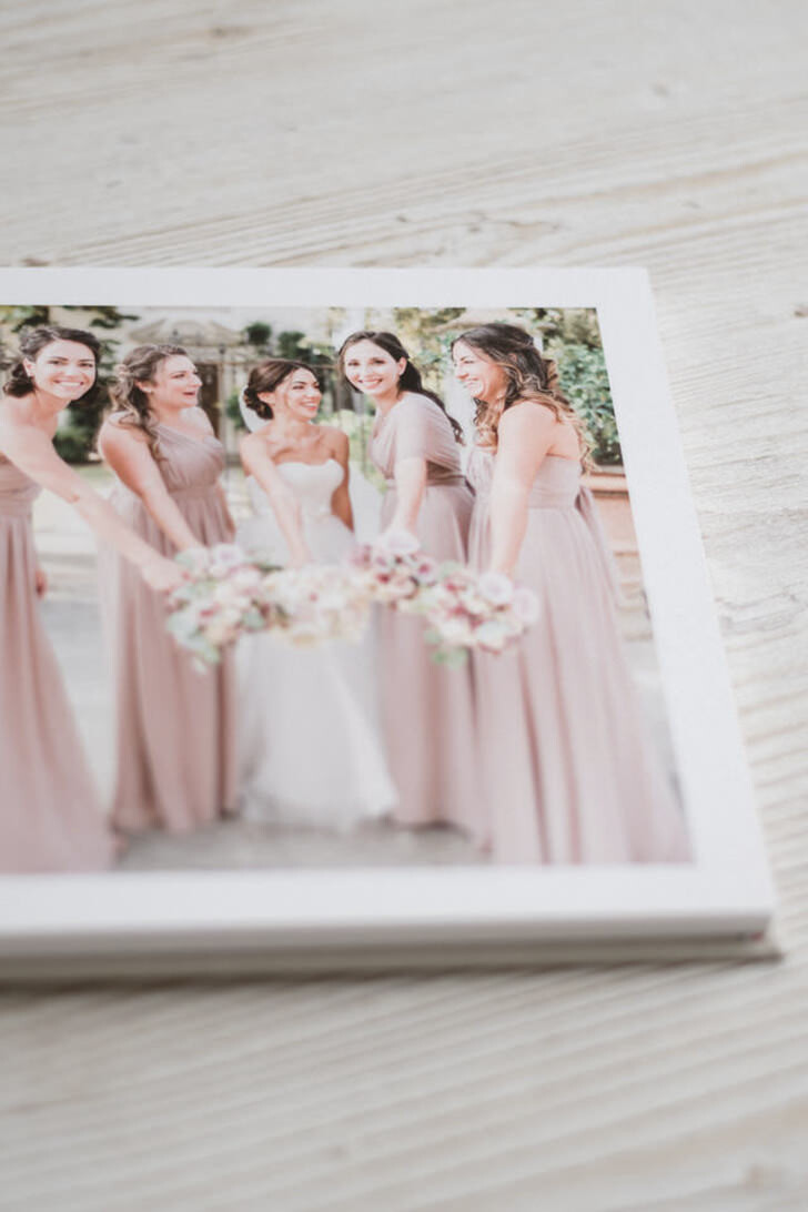 Custom prints of Italian wedding photos