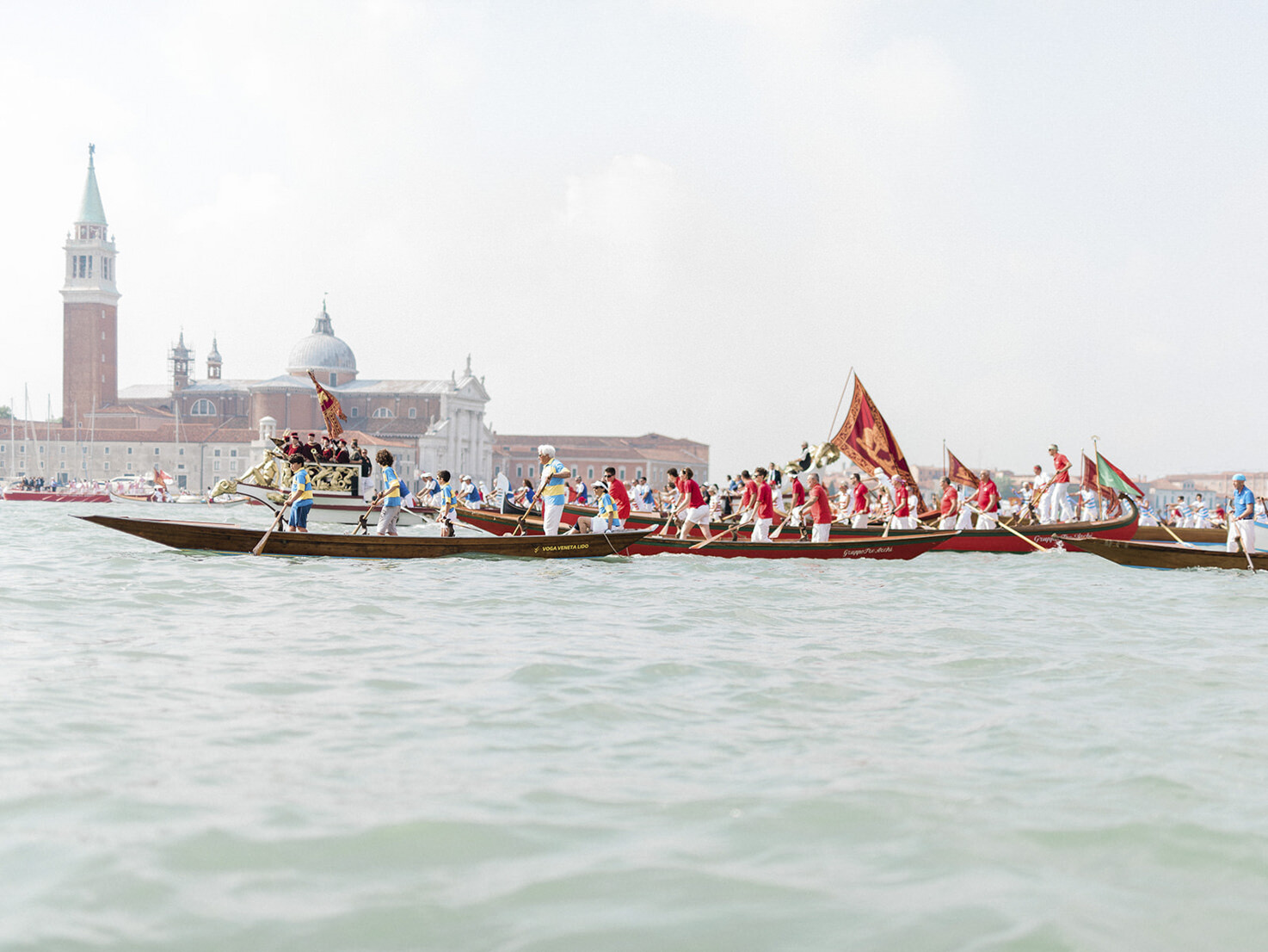 Historical boats in Venice