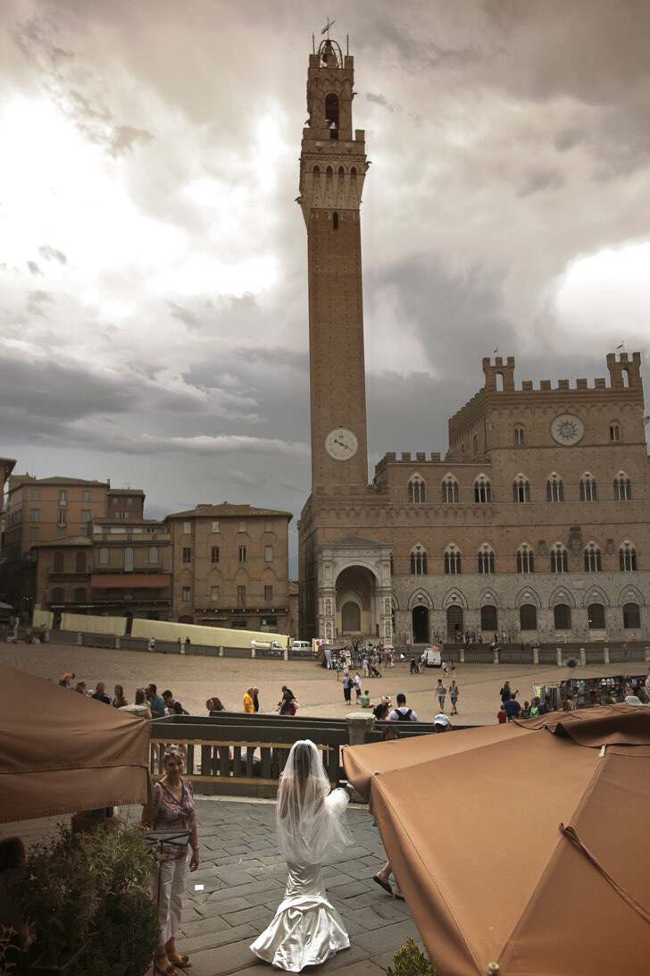View of Piazza del Campo