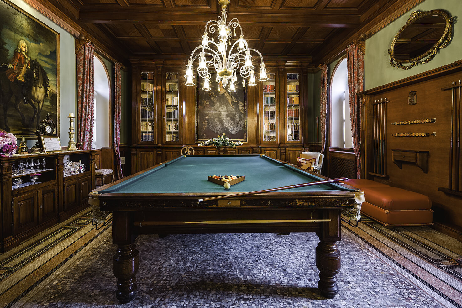 Billiard room