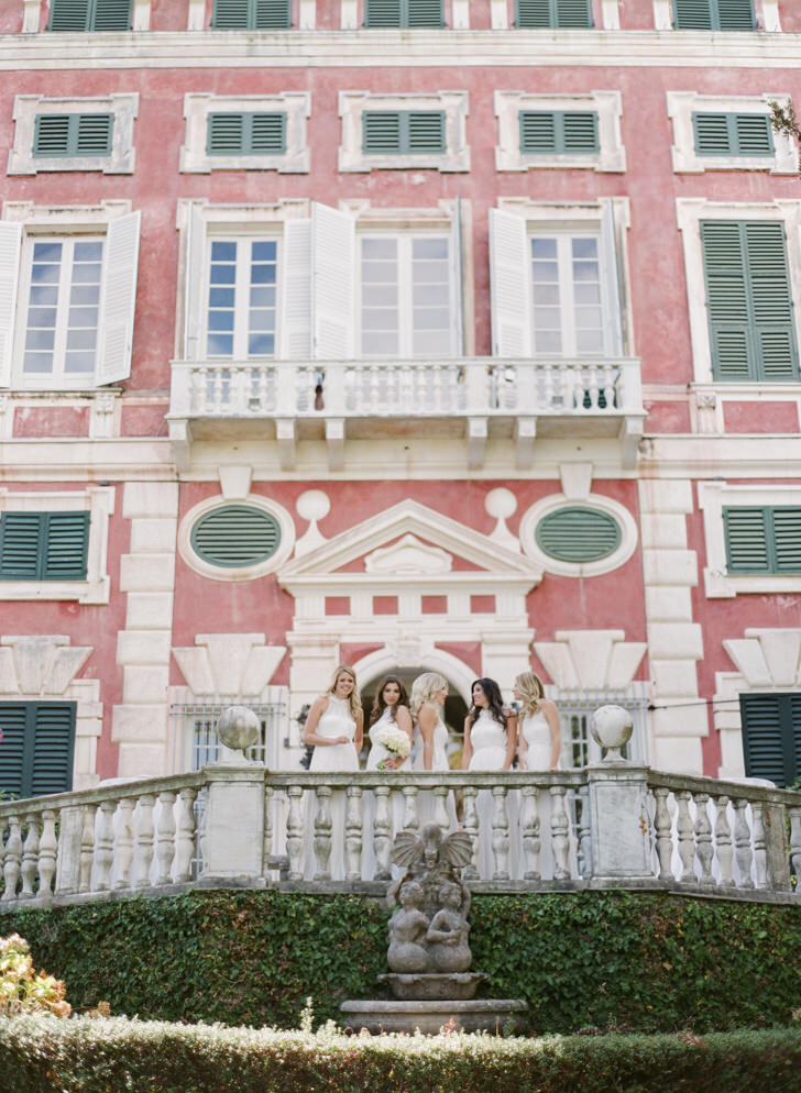 Façade of Villa Durazzo