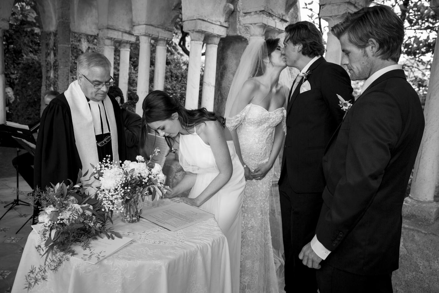 Protestant wedding in Italy