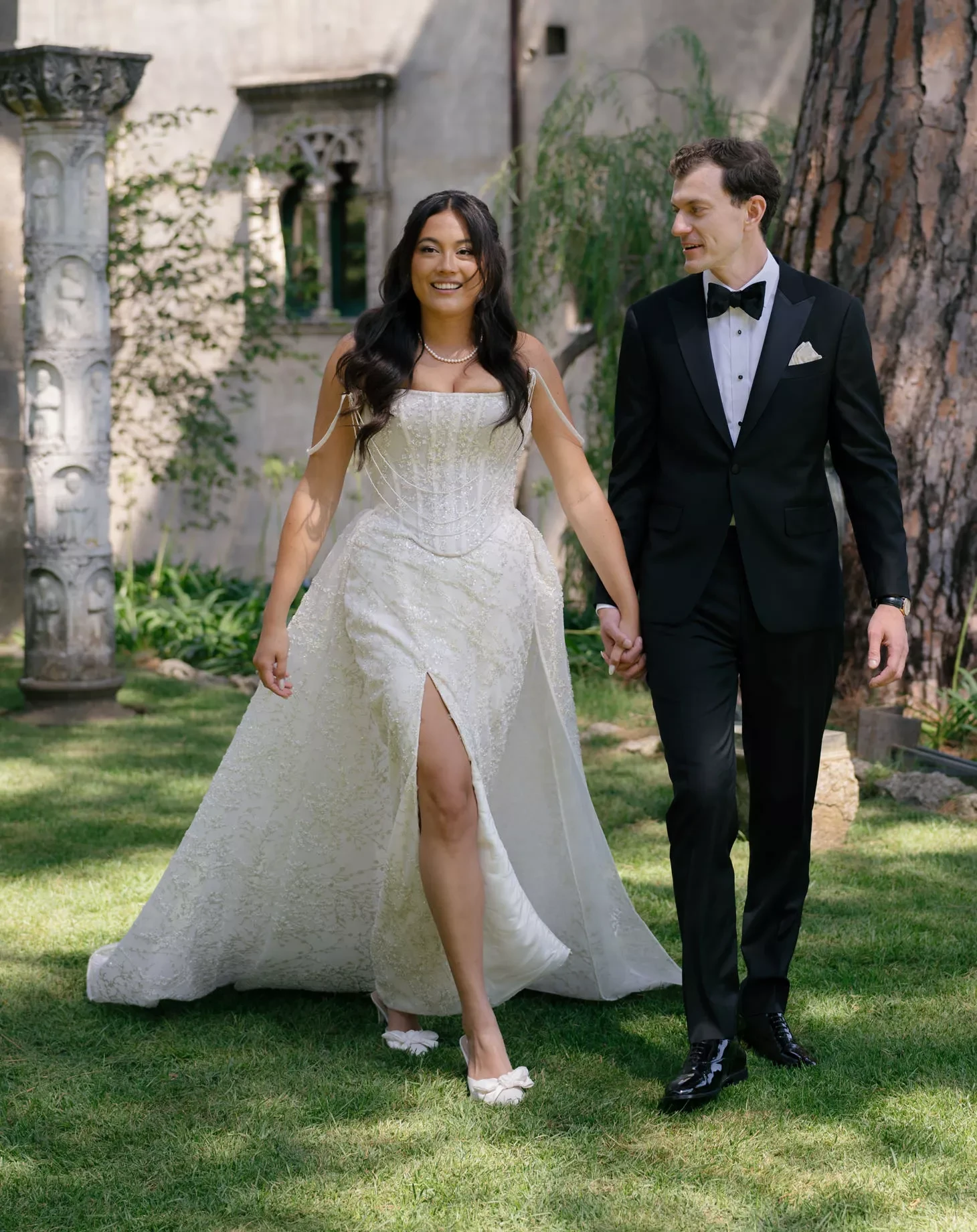 Kimberly & Karl, Wedding at Villa Cimbrone in Ravello