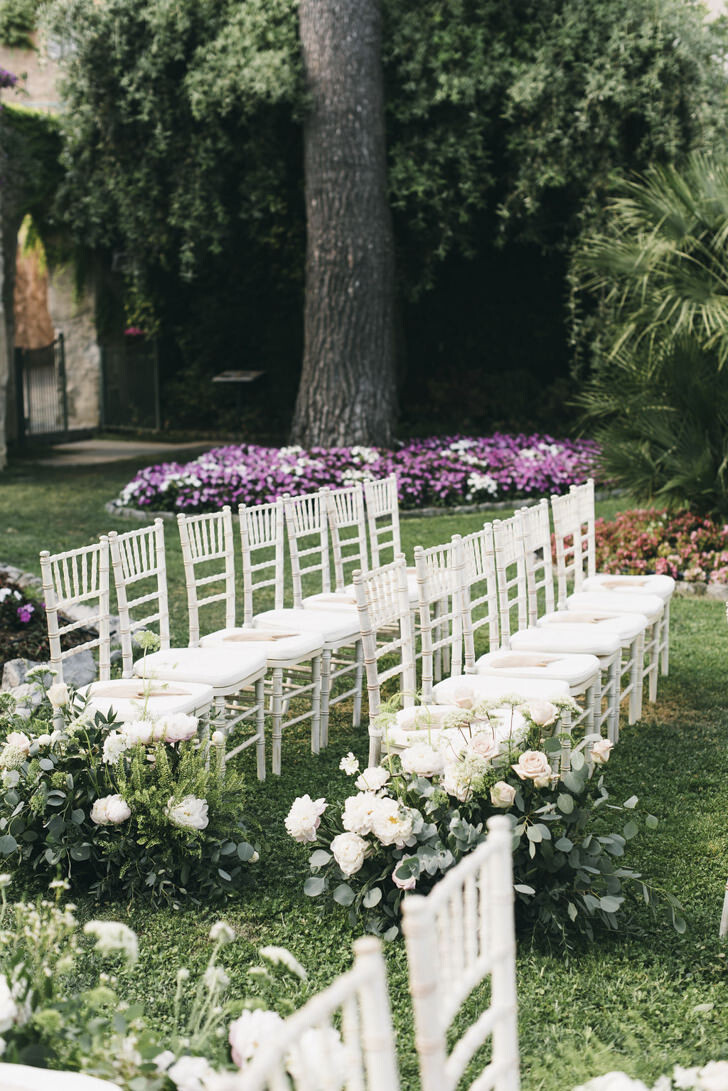 Outdoor civil ceremony in Ravello
