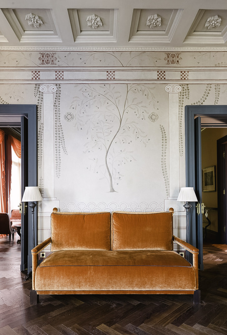 Sofa in the living room
