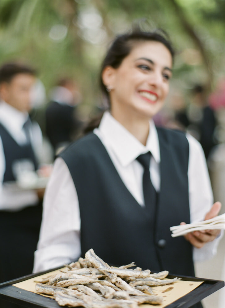Appetizers for wedding cocktail