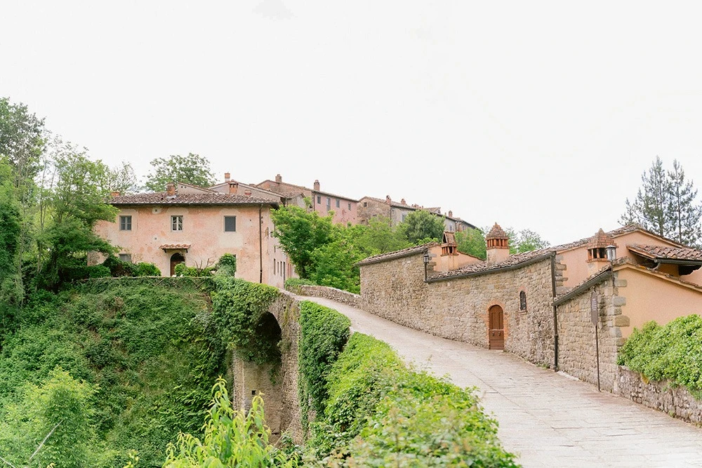 Aerial view of Il Borro Relais