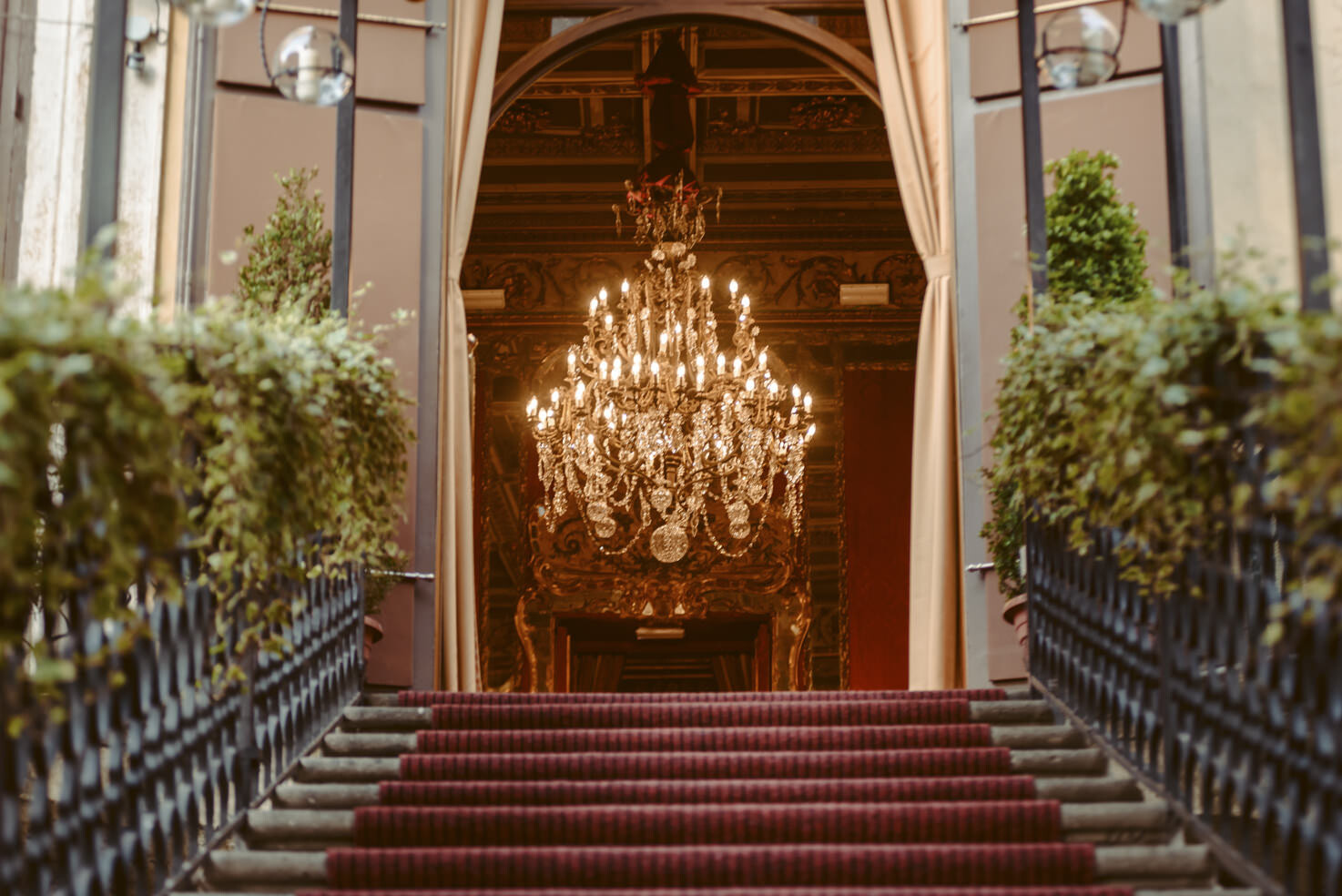Entrance of Palazzo Brancaccio