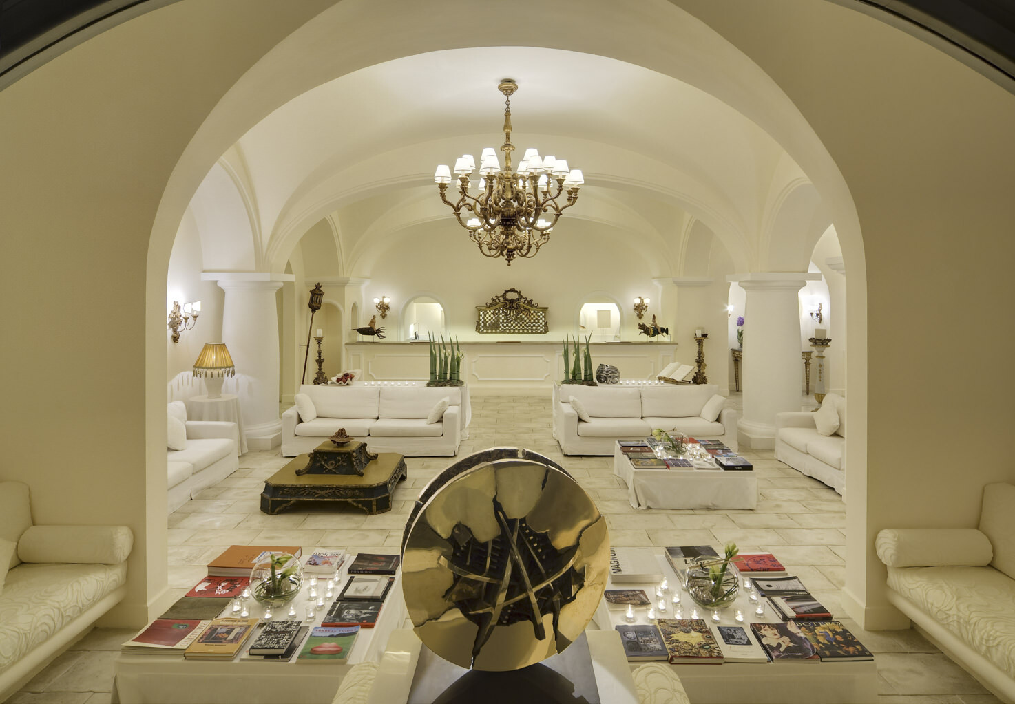 Capri Palace Hotel Lobby