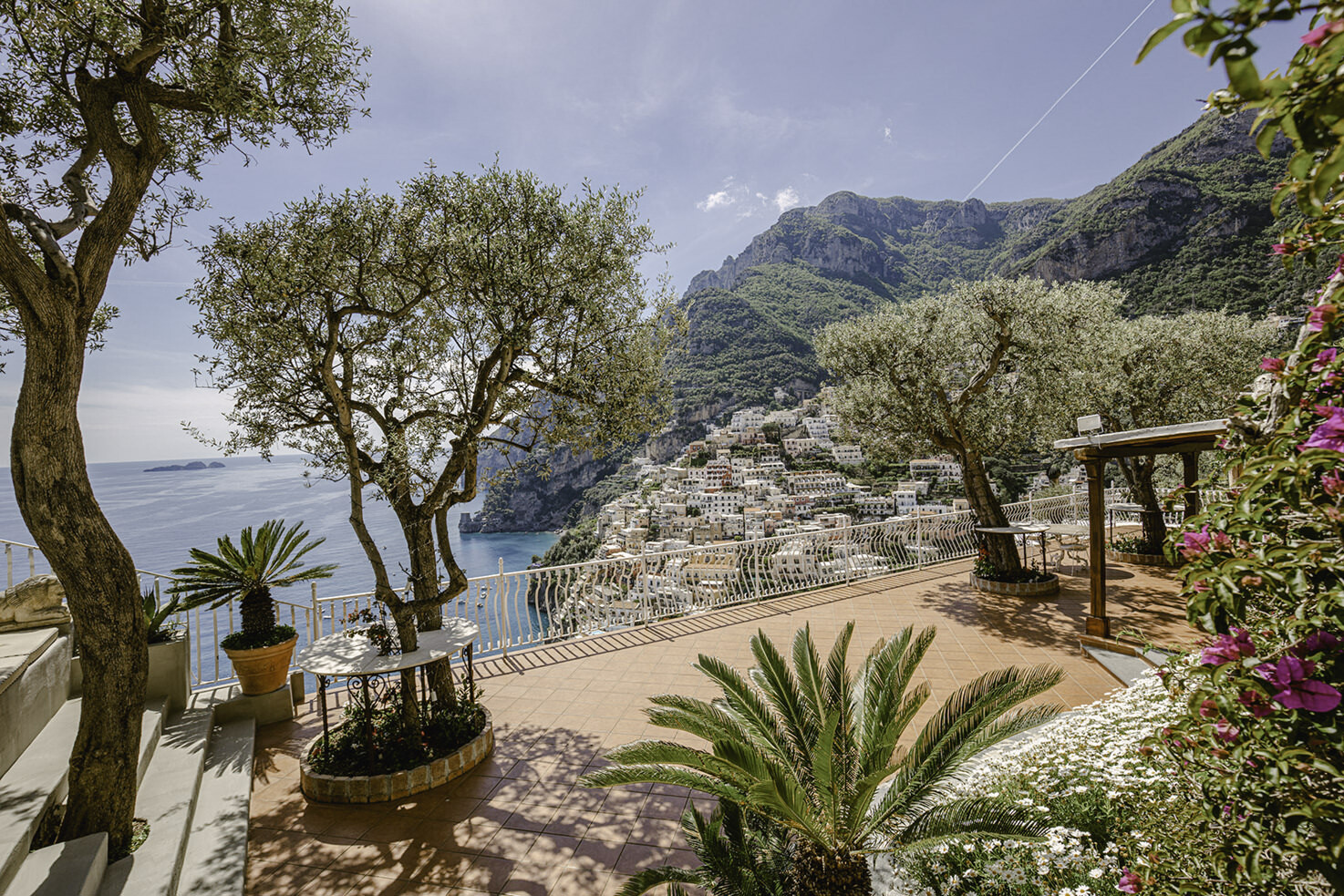 Terrace of Villa Oliviero