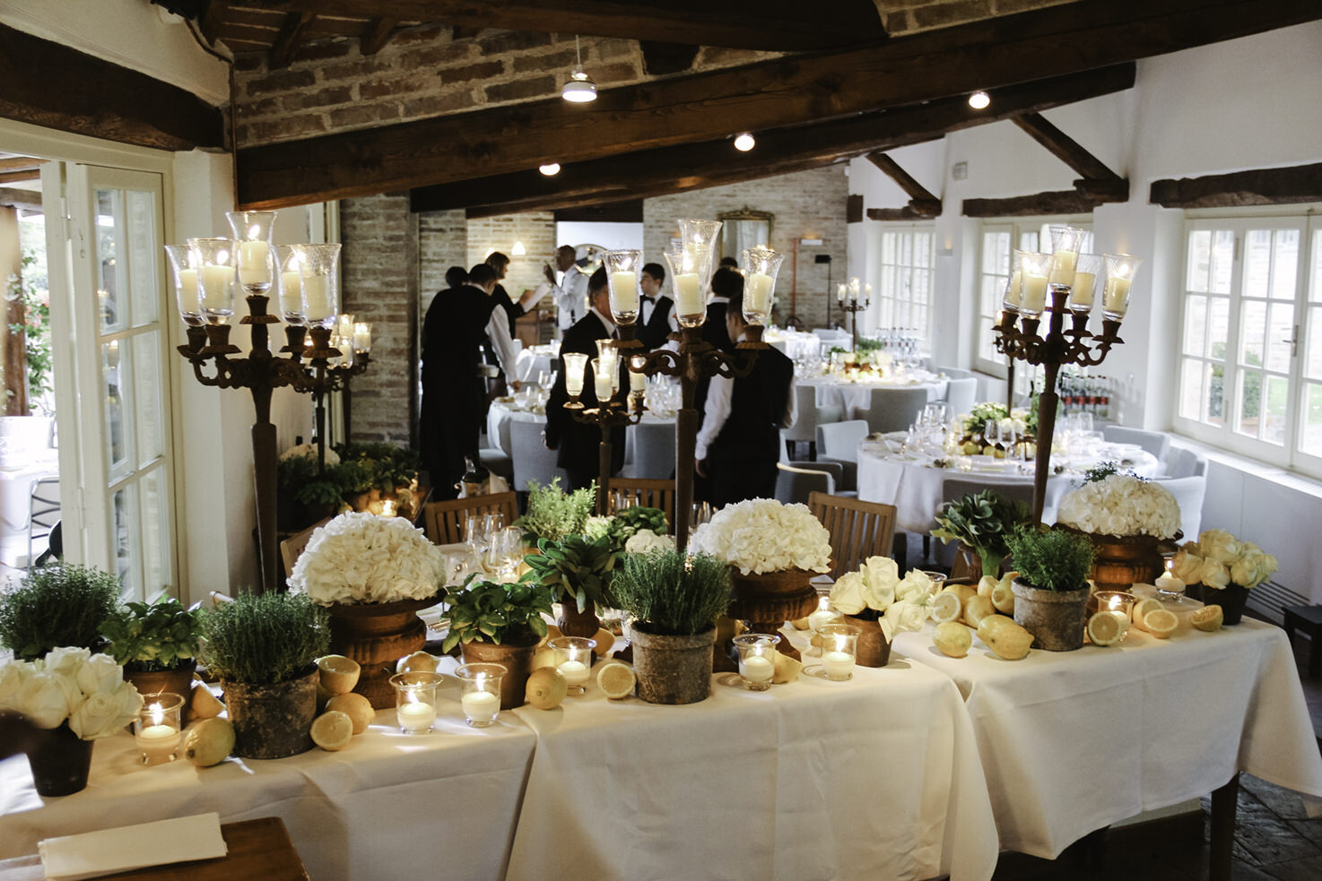 Wedding reception at Borgo San Felice