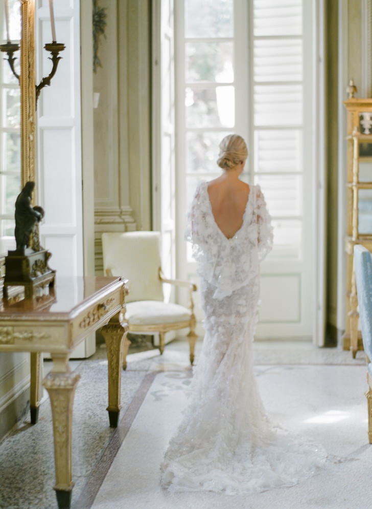 Bride at Villa Durazzo