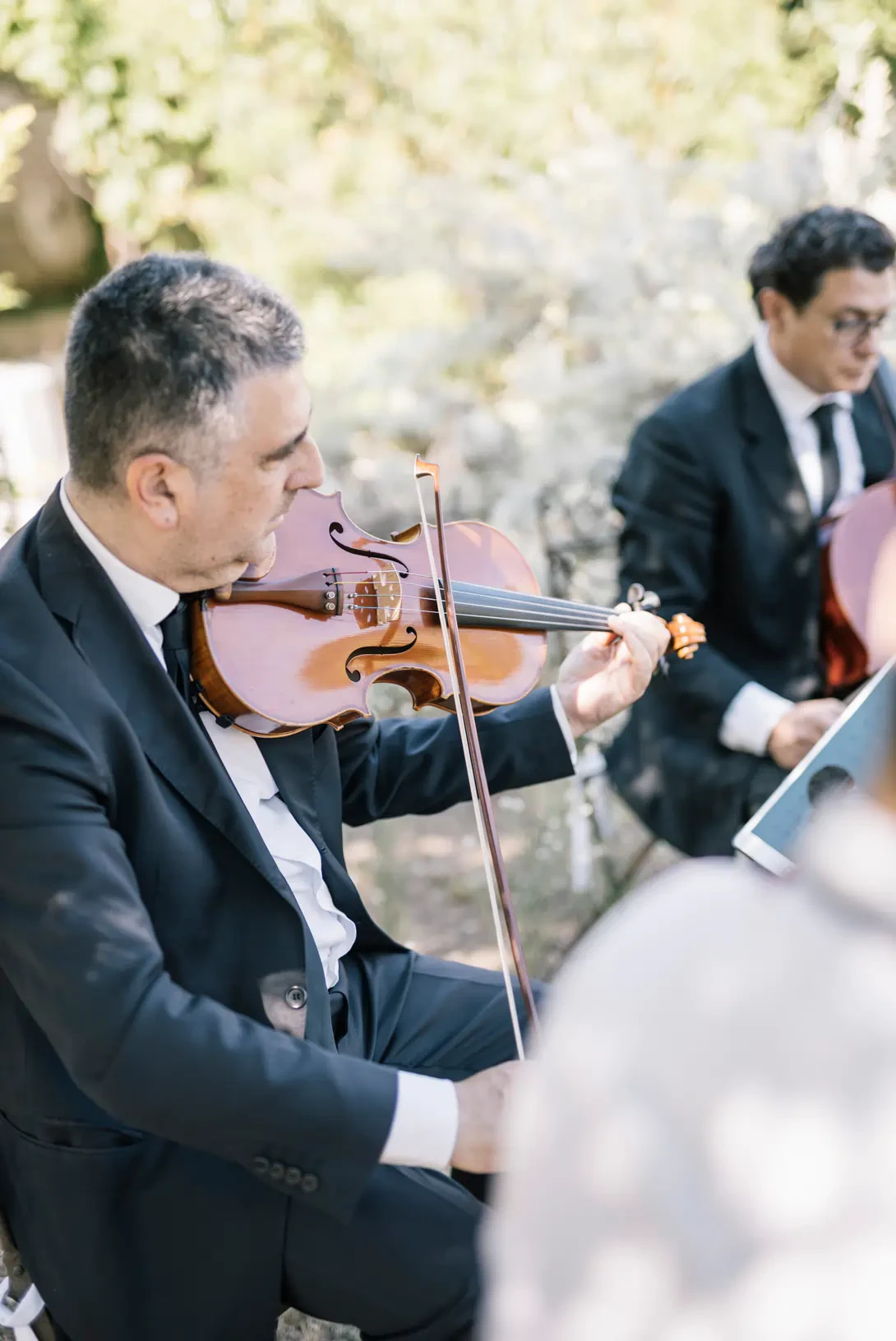String quartet for wedding ceremony in Capri