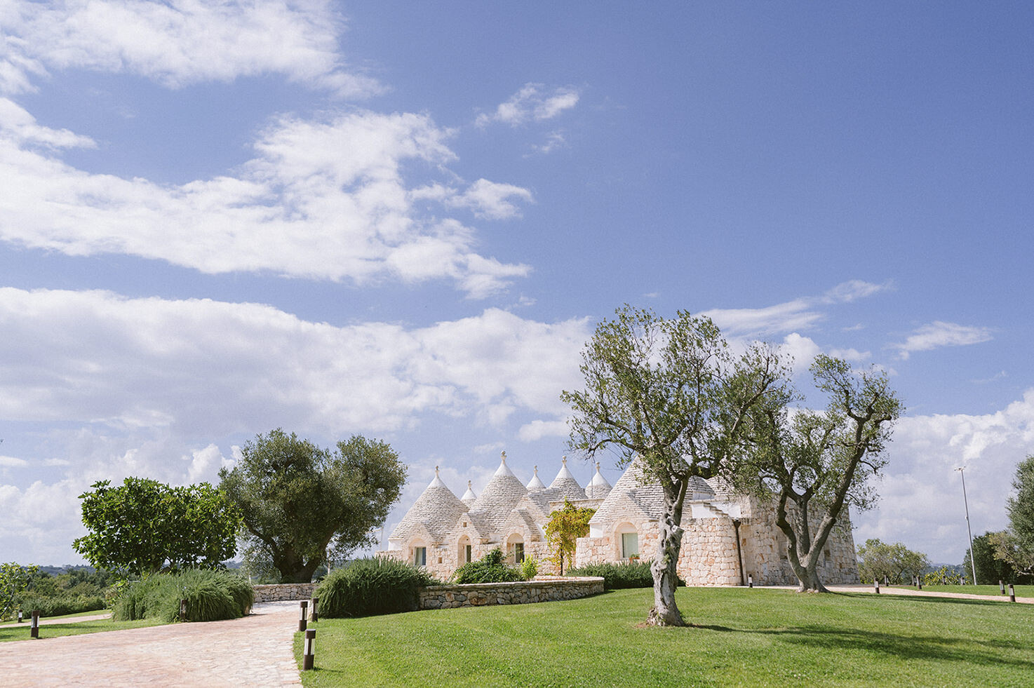 Trulli traditional houses of Puglia