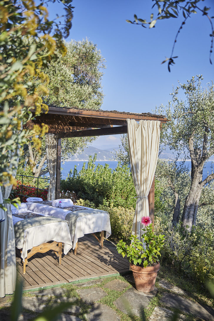 Spa with sea view