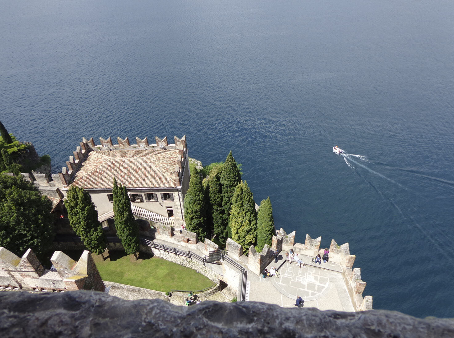 Malcesine Castle on Lake Garda