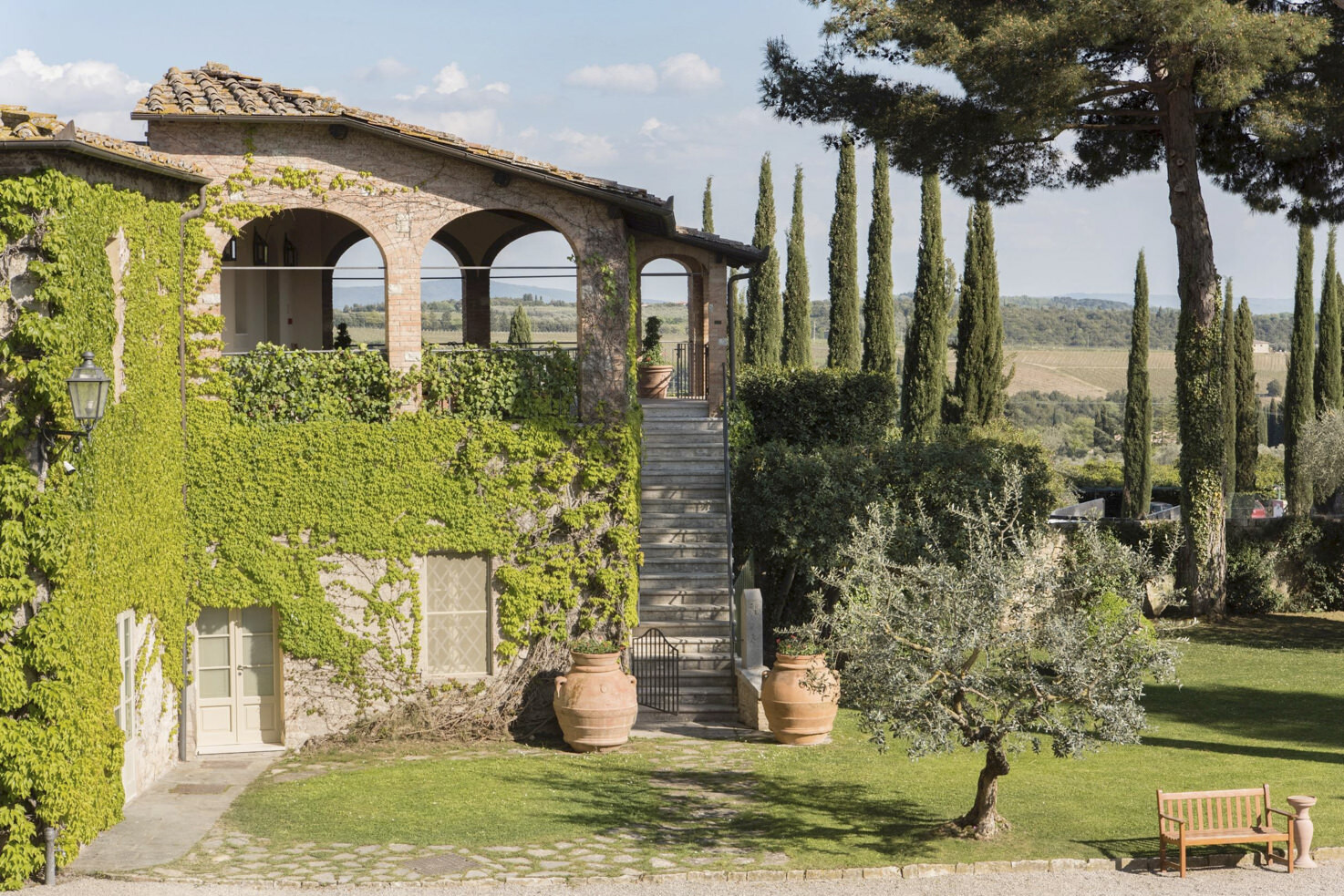 Exterior view of Borgo San Felice
