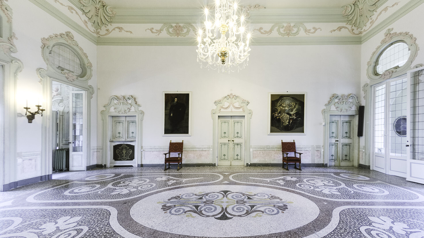 Interiors of Villa Durazzo