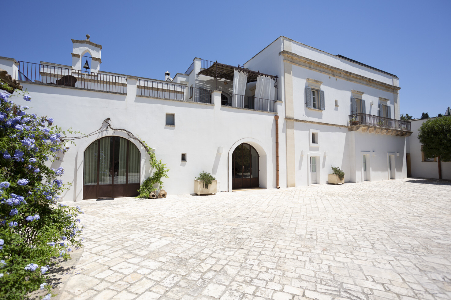 Exterior of Masseria Borgo Mortella