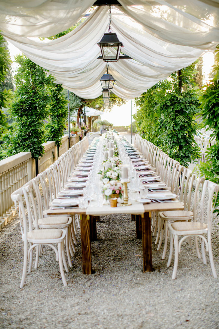 Wedding reception at Villa Le Fontanelle