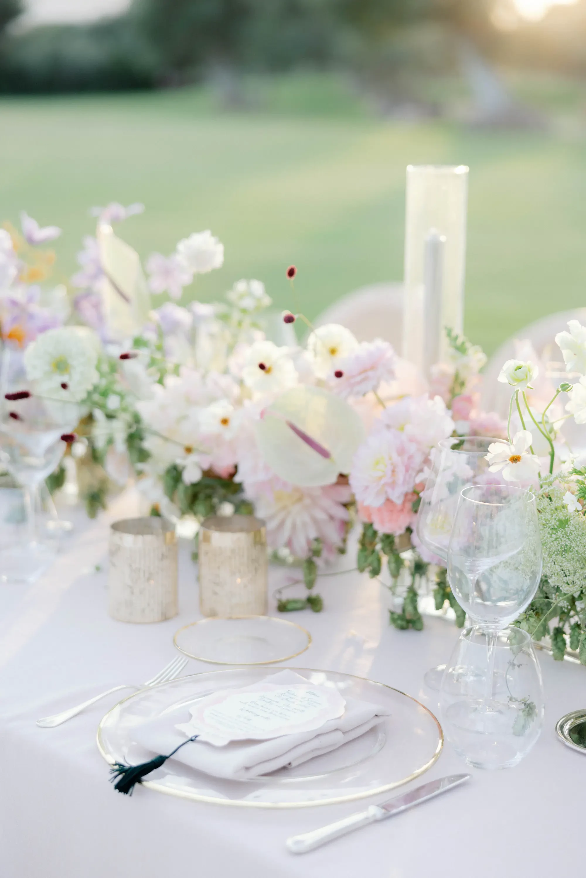 Puglia Masseria Wedding Table Place Setting And Decor