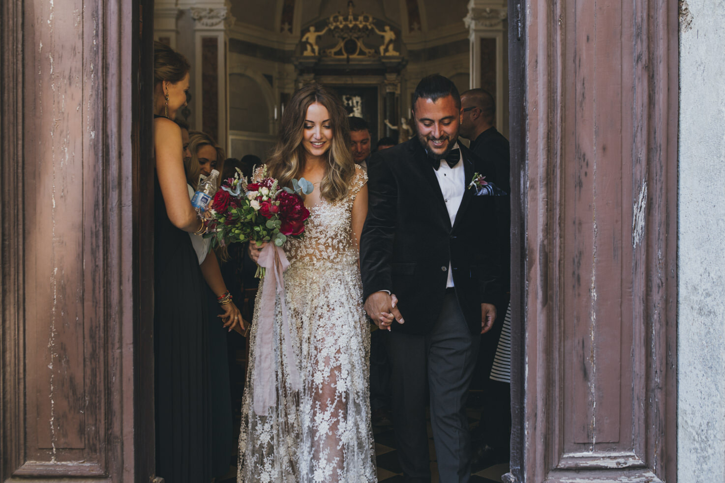 Catholic wedding in Tuscany