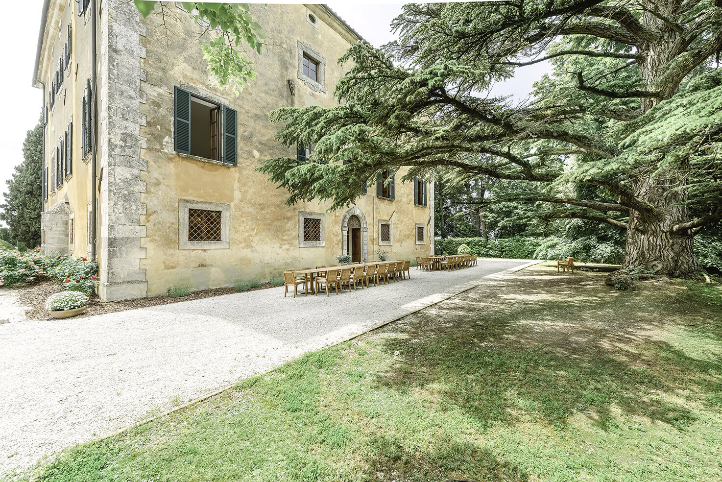 External view of Villa di Ulignano