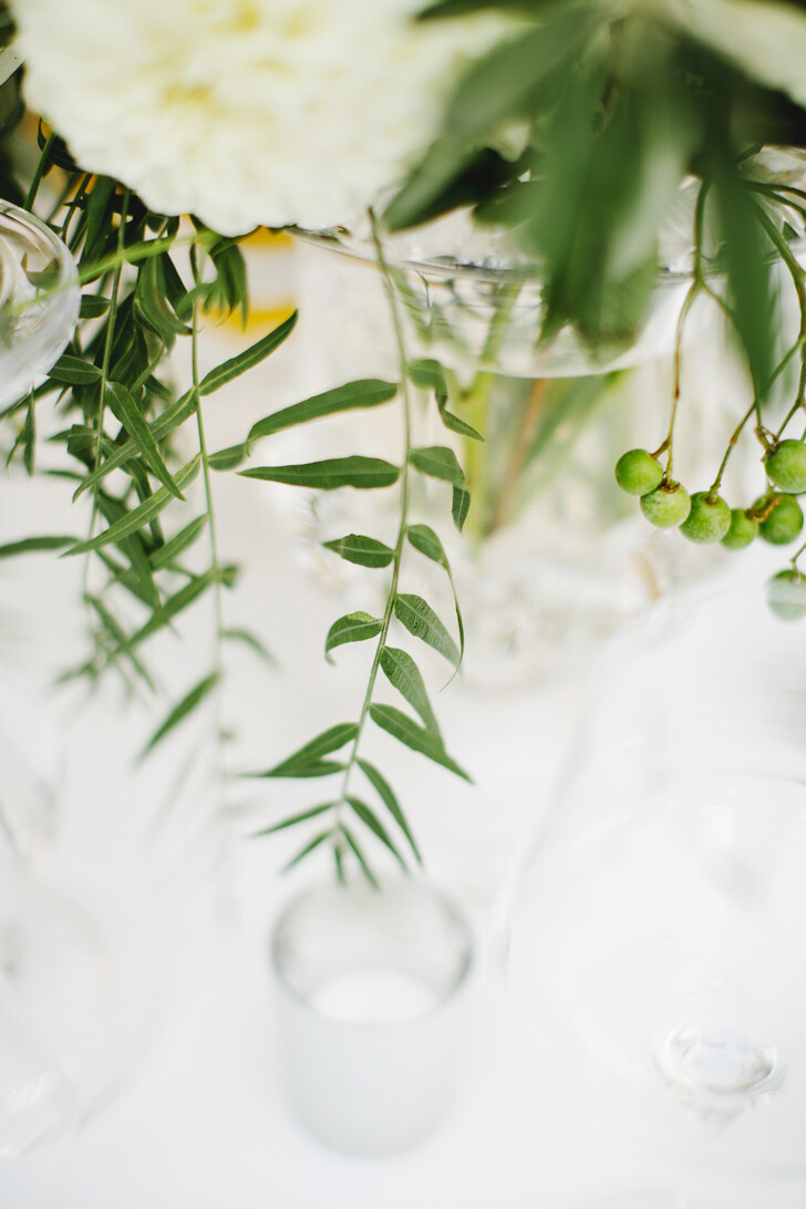 Flowers for wedding reception