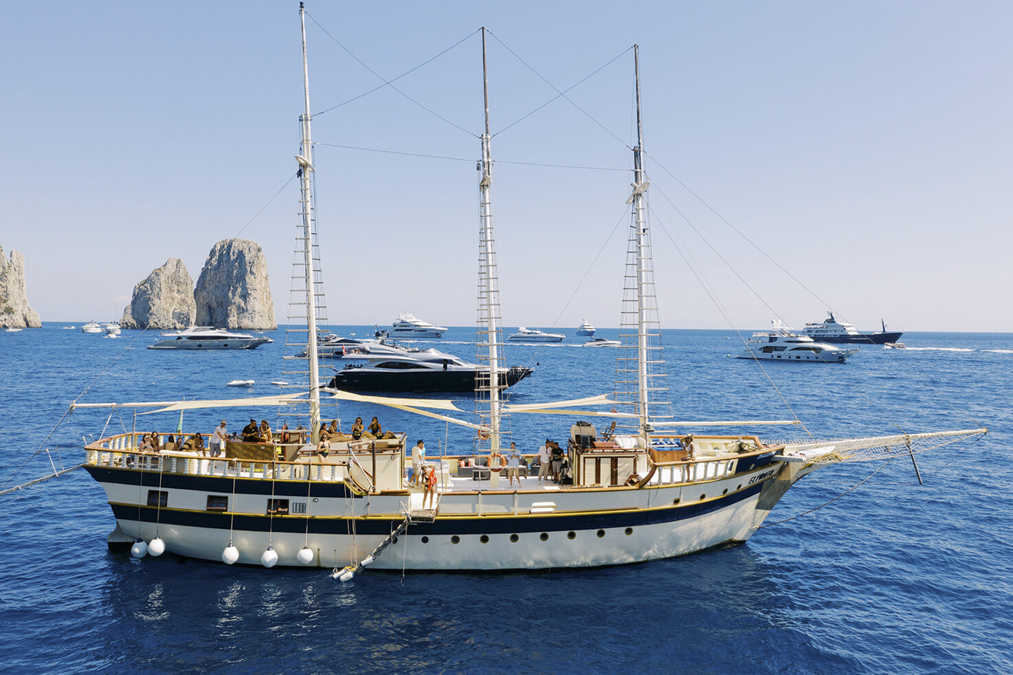 Boat tour in Capri & Amalfi Coast